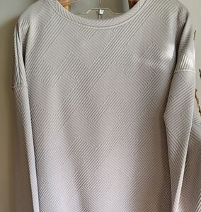 Women's Textured Gray 2 Pc Outfut